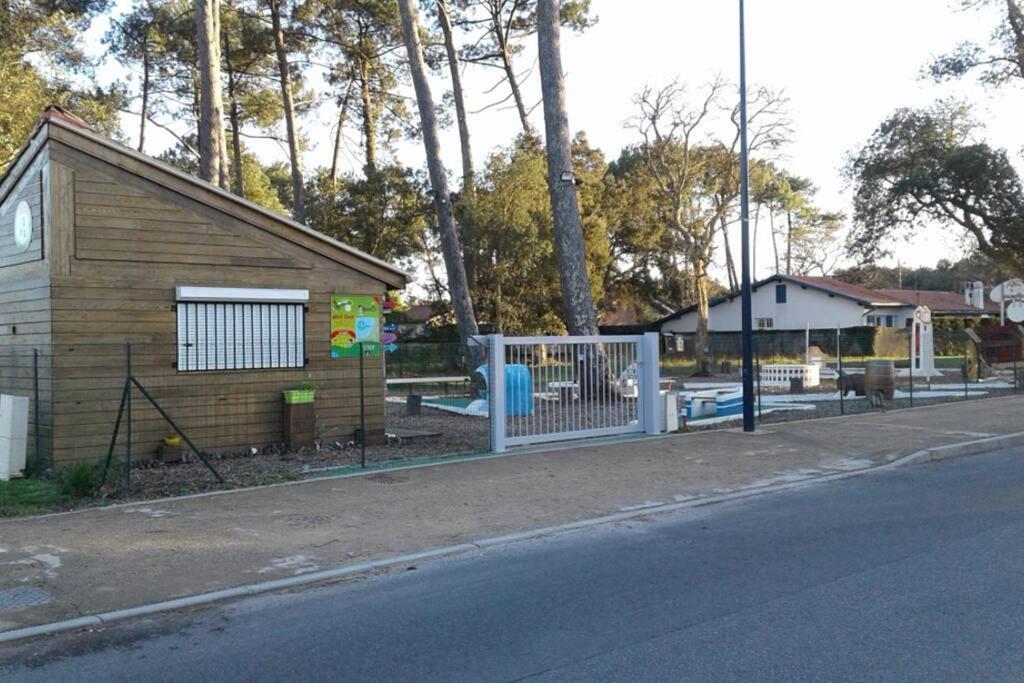 T2 Antigua Ondres Plage Avec Piscine Et Tennis Kültér fotó