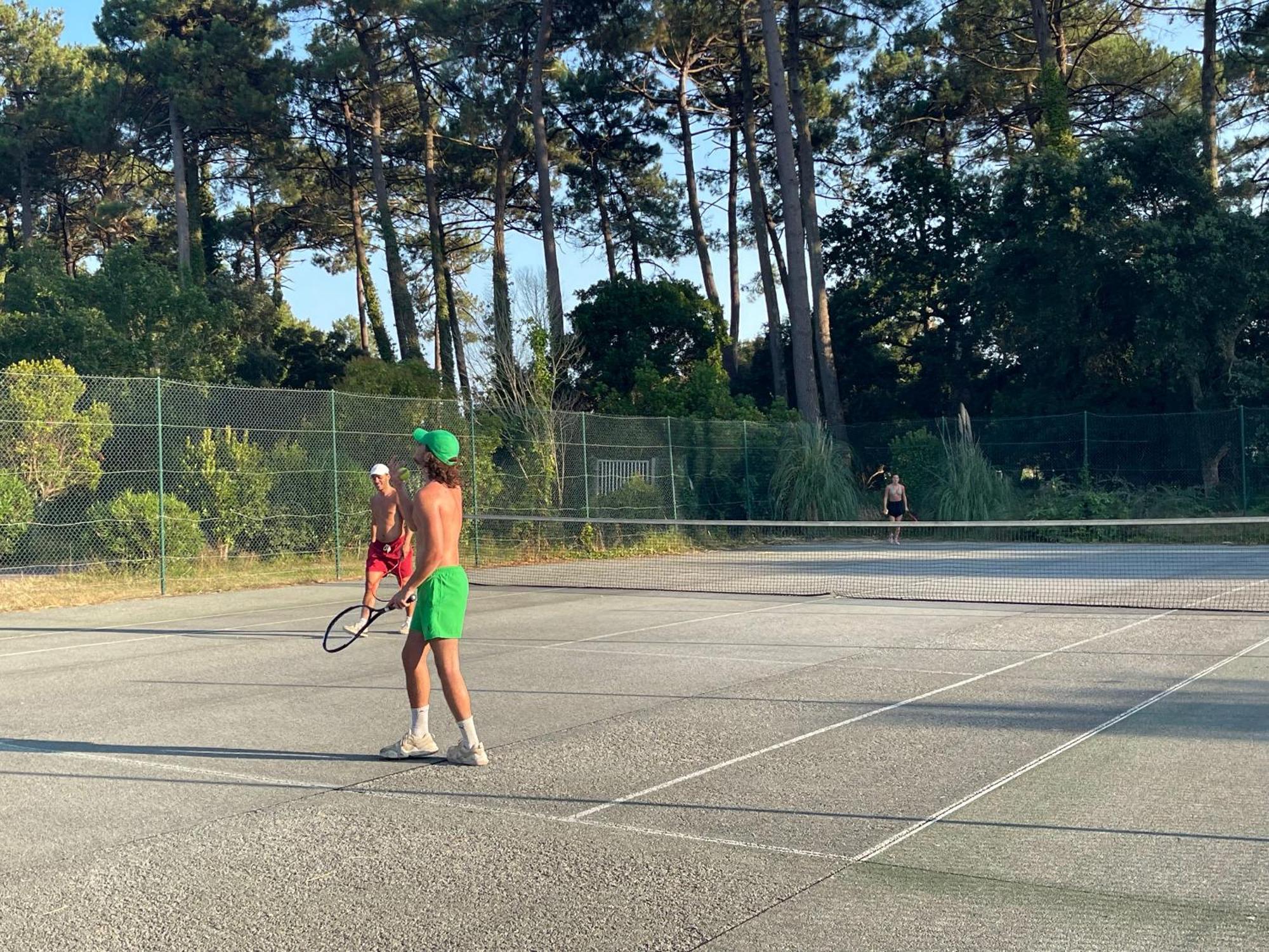 T2 Antigua Ondres Plage Avec Piscine Et Tennis Kültér fotó